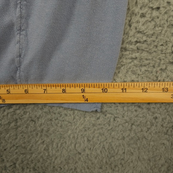 Free People Quinn Pants Womens Small Blue Pull On Culottes Cropped Beach Boho - Picture 9 of 13